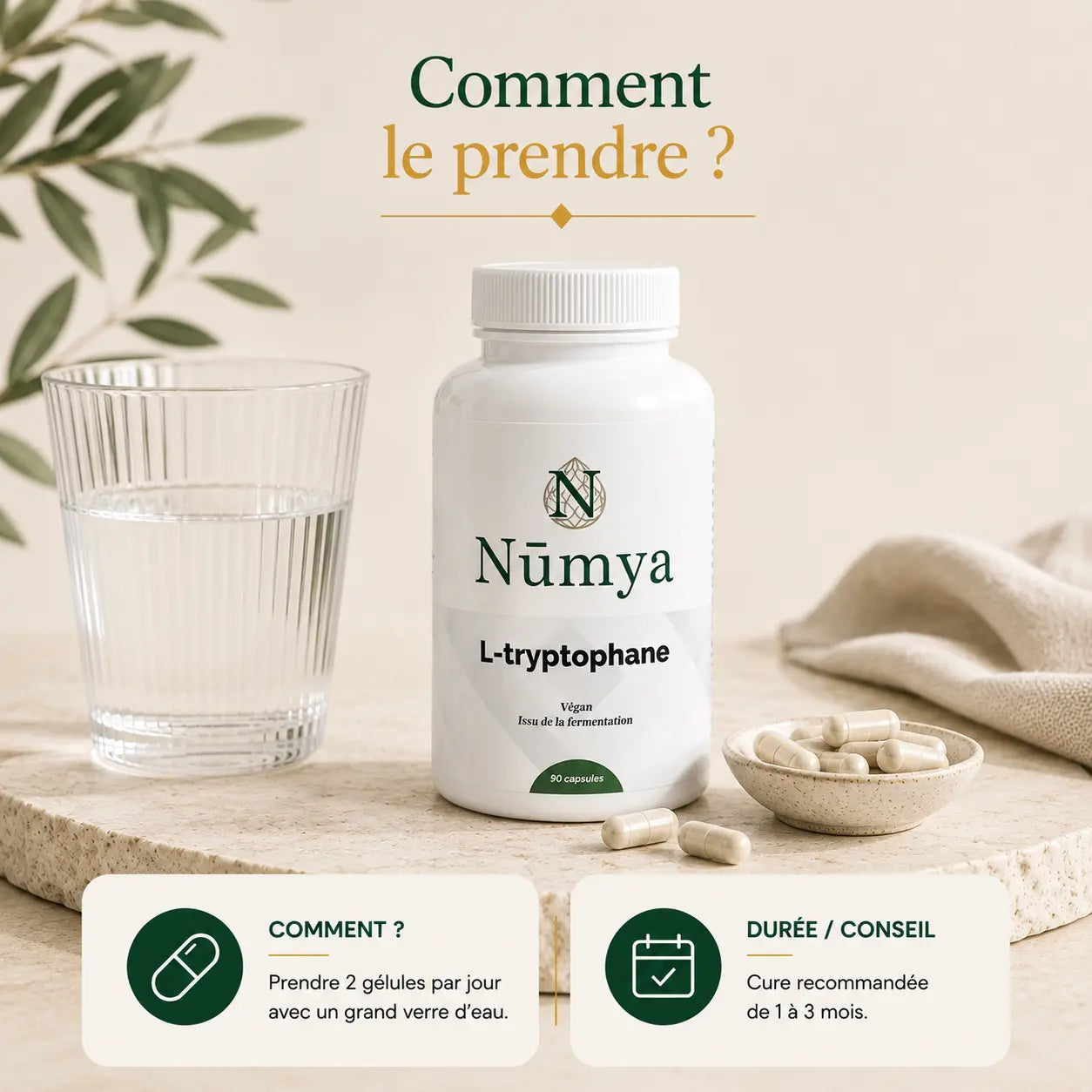 L-Tryptophane - 90 gélules ChanceToBrand
