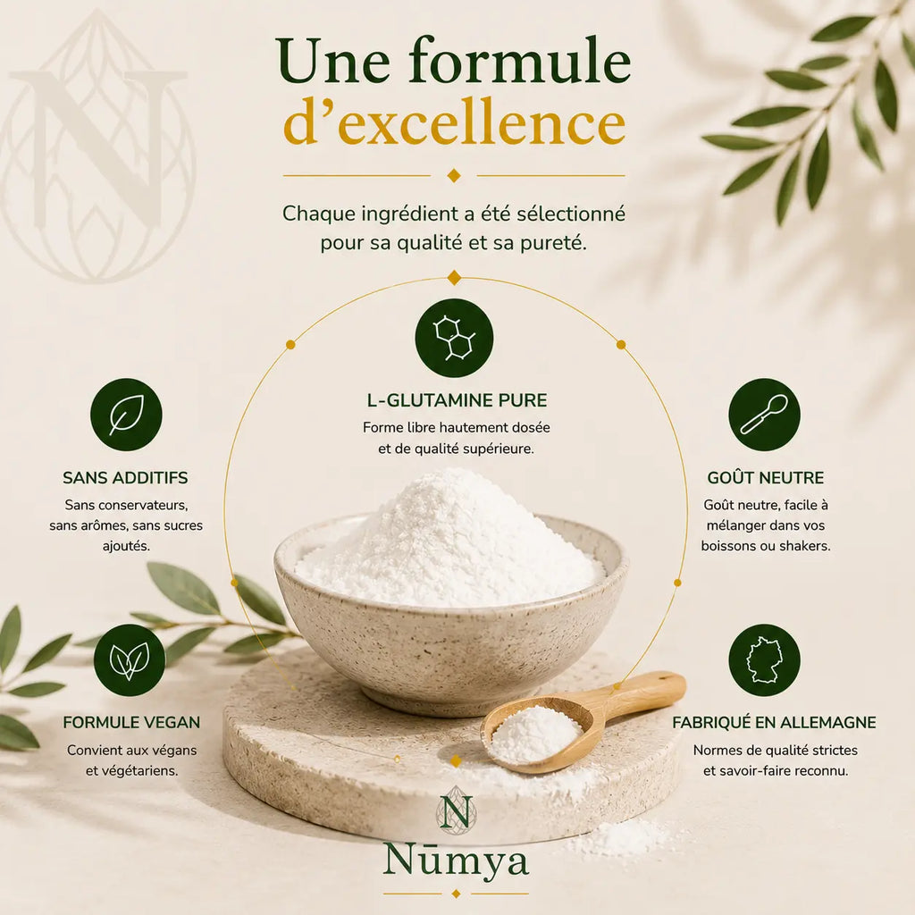 Poudre de L-Glutamine Doypack - 500 g ChanceToBrand