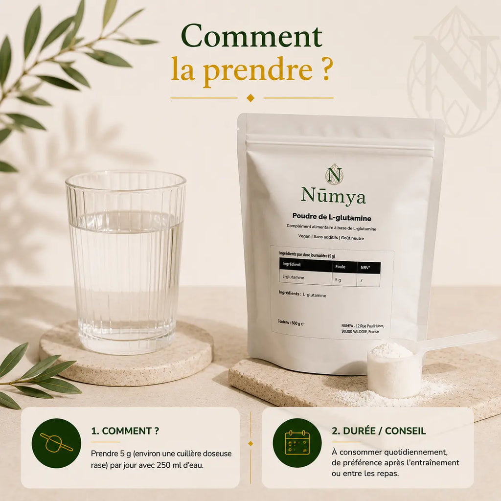 Poudre de L-Glutamine Doypack - 500 g ChanceToBrand