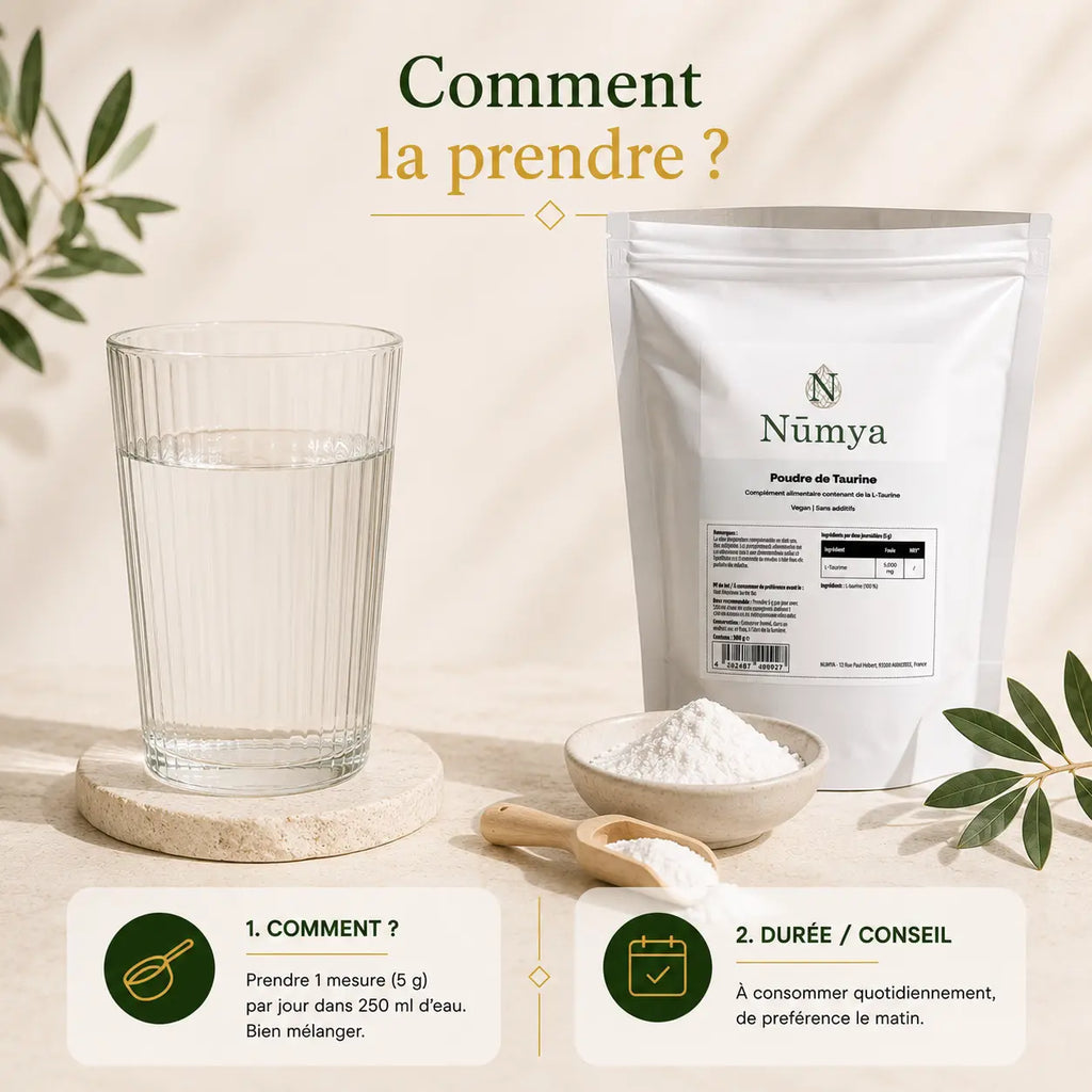 Poudre de Taurine - 500 g Doypack ChanceToBrand