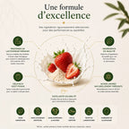Protéines de lactosérum premium à la Fraise - 1 000g ChanceToBrand