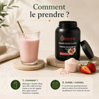 Protéines de lactosérum premium à la Fraise - 1 000g ChanceToBrand
