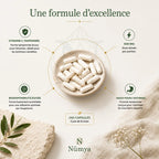 Vitamine C tamponnée 500 mg + Magnésium - 240 gélules Nūmya