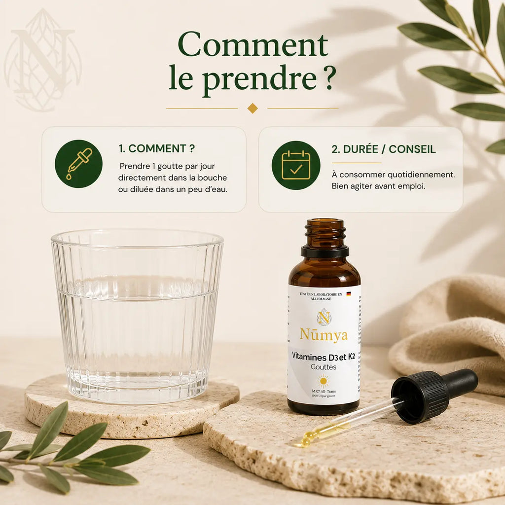 Vitamine D3 + K2 - 1700 Gouttes (1000 I.E.) - 50ml ChanceToBrand