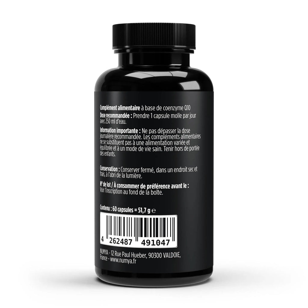 Coenzyme Q10 200 mg - 60 Softgels Certifié Halal ChanceToBrand