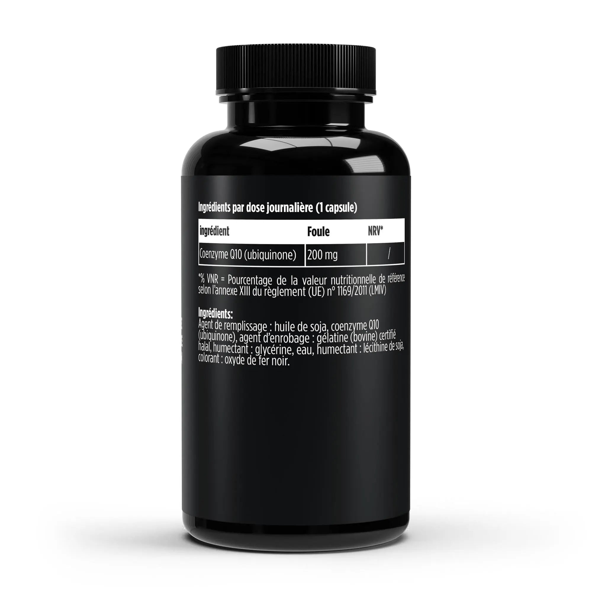 Coenzyme Q10 200 mg - 60 Softgels Certifié Halal ChanceToBrand
