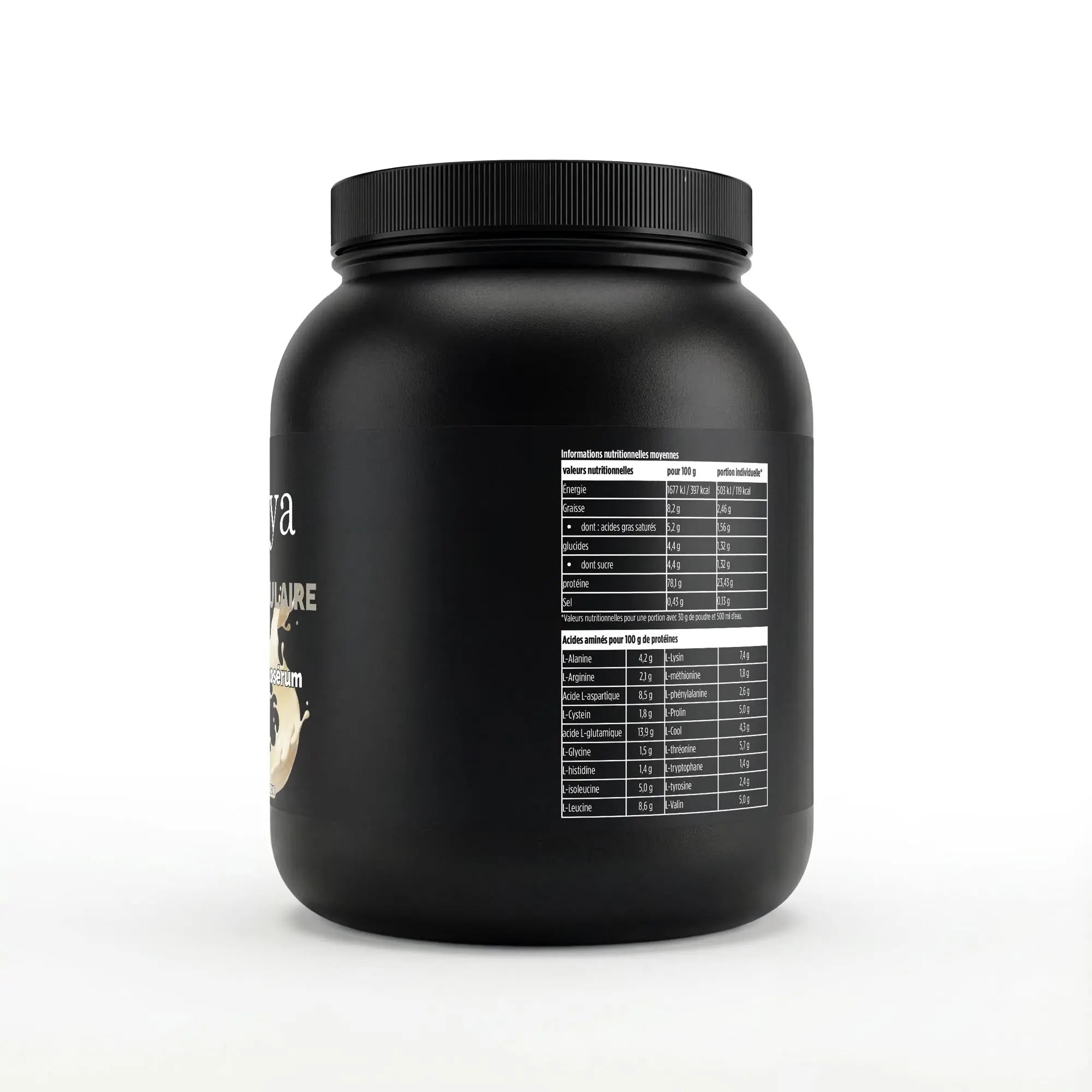 Protéines de lactosérum premium à la Vanille - 1 000g ChanceToBrand