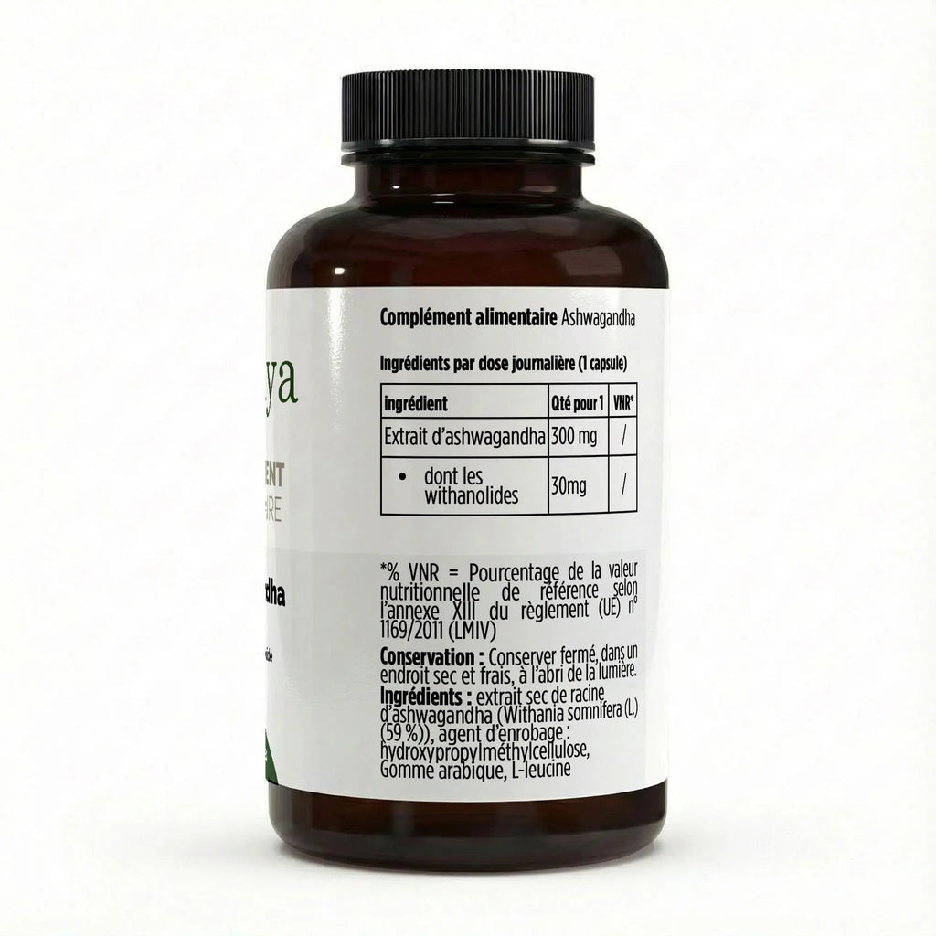 Ashwagandha (10% Withanolides) - 90 gélules vegan ChanceToBrand