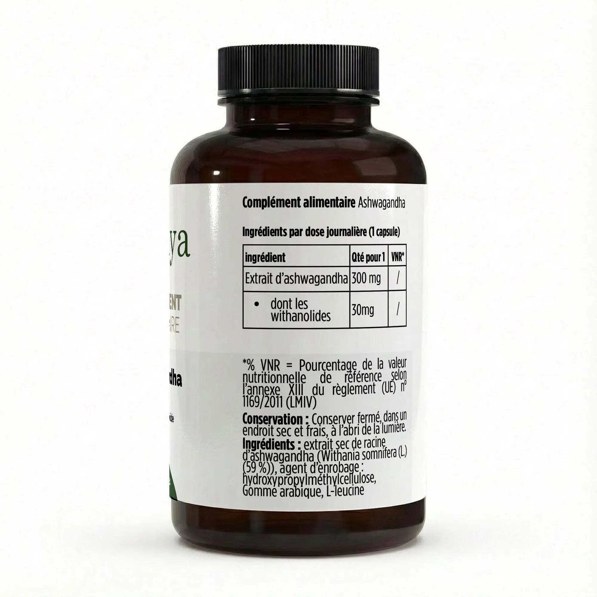 Ashwagandha (10% Withanolides) - 90 gélules vegan ChanceToBrand