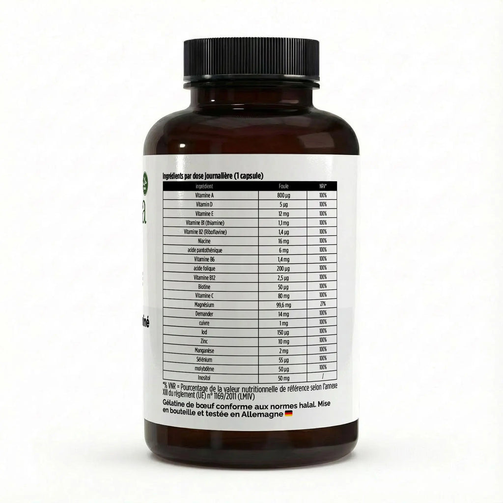 Complexe Multivitamines et Minéraux - 120 Softgels Halal ChanceToBrand