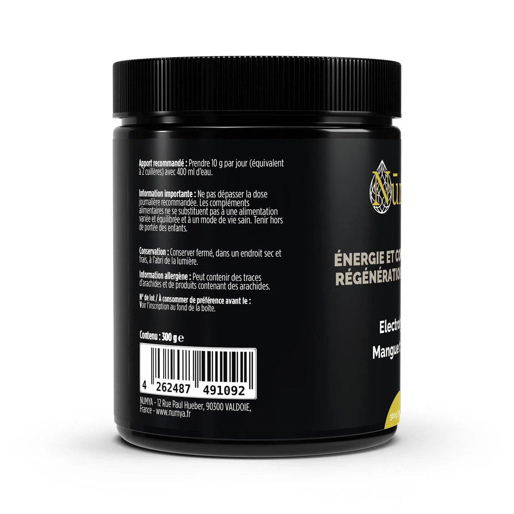 Électrolytes en Poudre Mangue Tropicale - 300 g ChanceToBrand