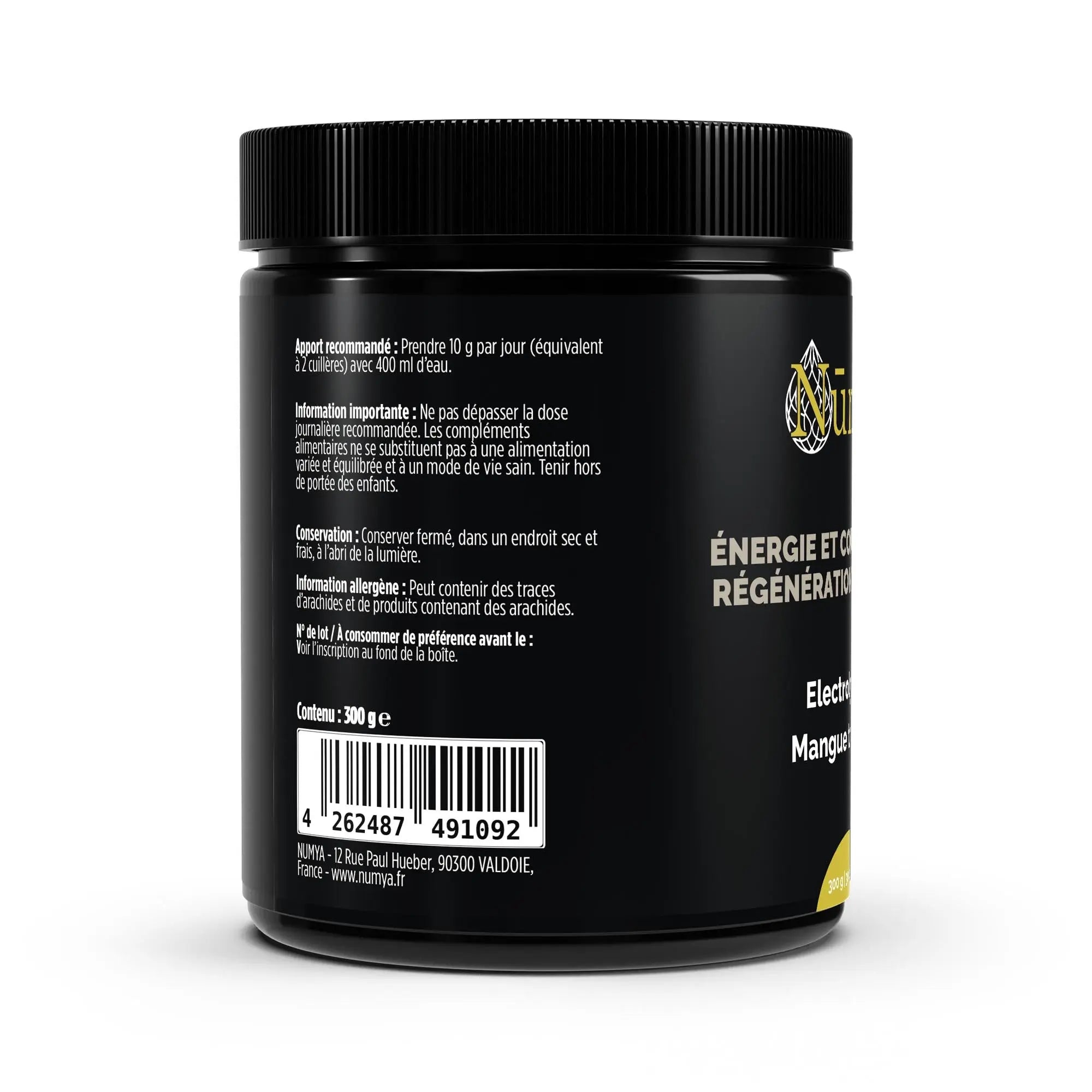 Électrolytes en Poudre Mangue Tropicale - 300 g ChanceToBrand