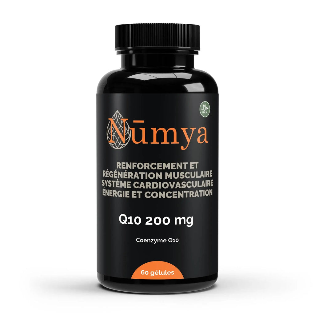 Coenzyme Q10 200 mg - 60 Softgels Certifié Halal ChanceToBrand