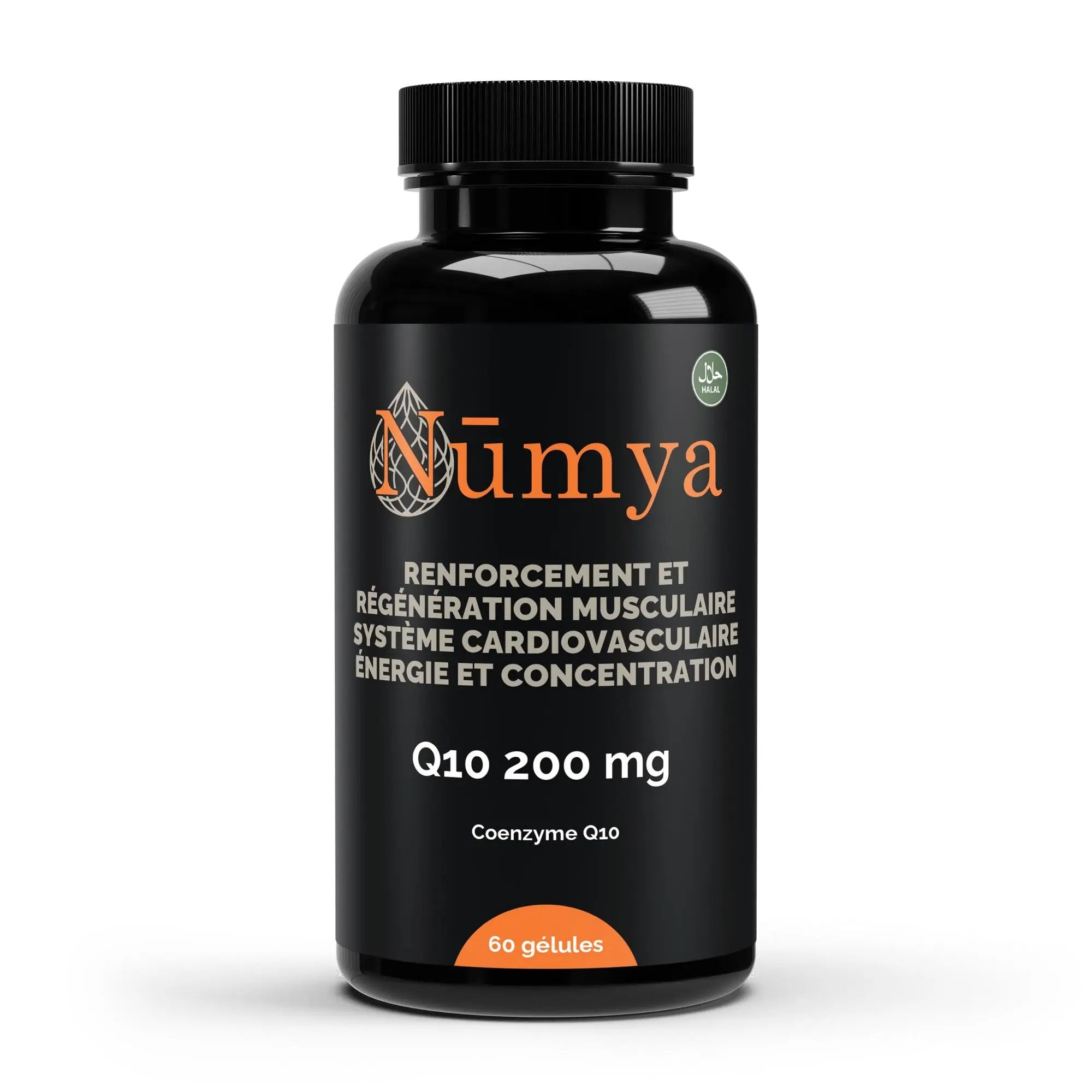 Coenzyme Q10 200 mg - 60 Softgels Certifié Halal ChanceToBrand