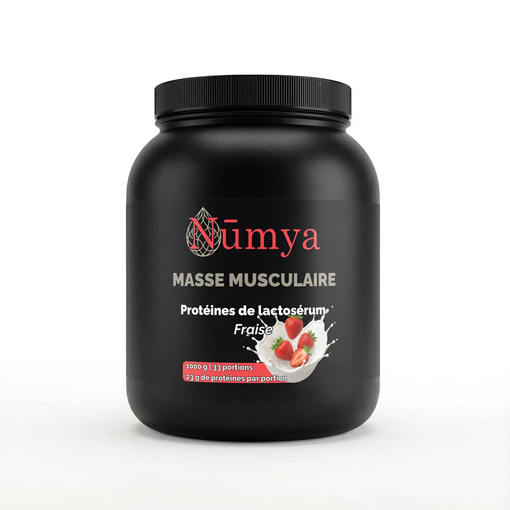 Protéines de lactosérum premium à la Fraise - 1 000g ChanceToBrand