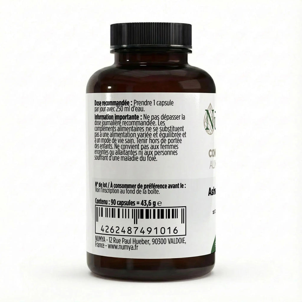 Ashwagandha (10% Withanolides) - 90 gélules vegan ChanceToBrand