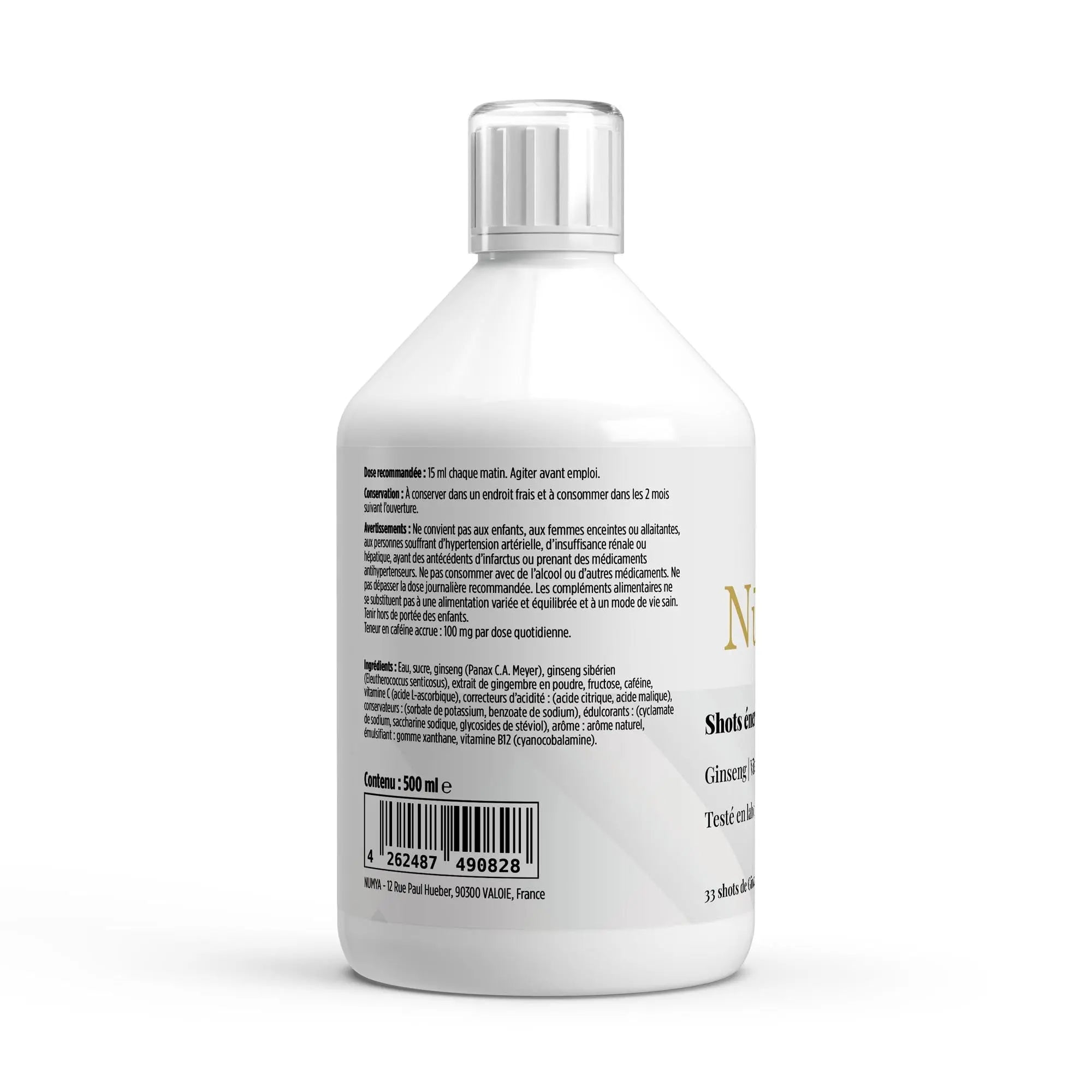 Ginseng Power Plus+ - 33 Shots - 500 ml ChanceToBrand
