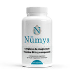 Magnésium Complexe 5x + B6 - 120 gélules vegan Nūmya