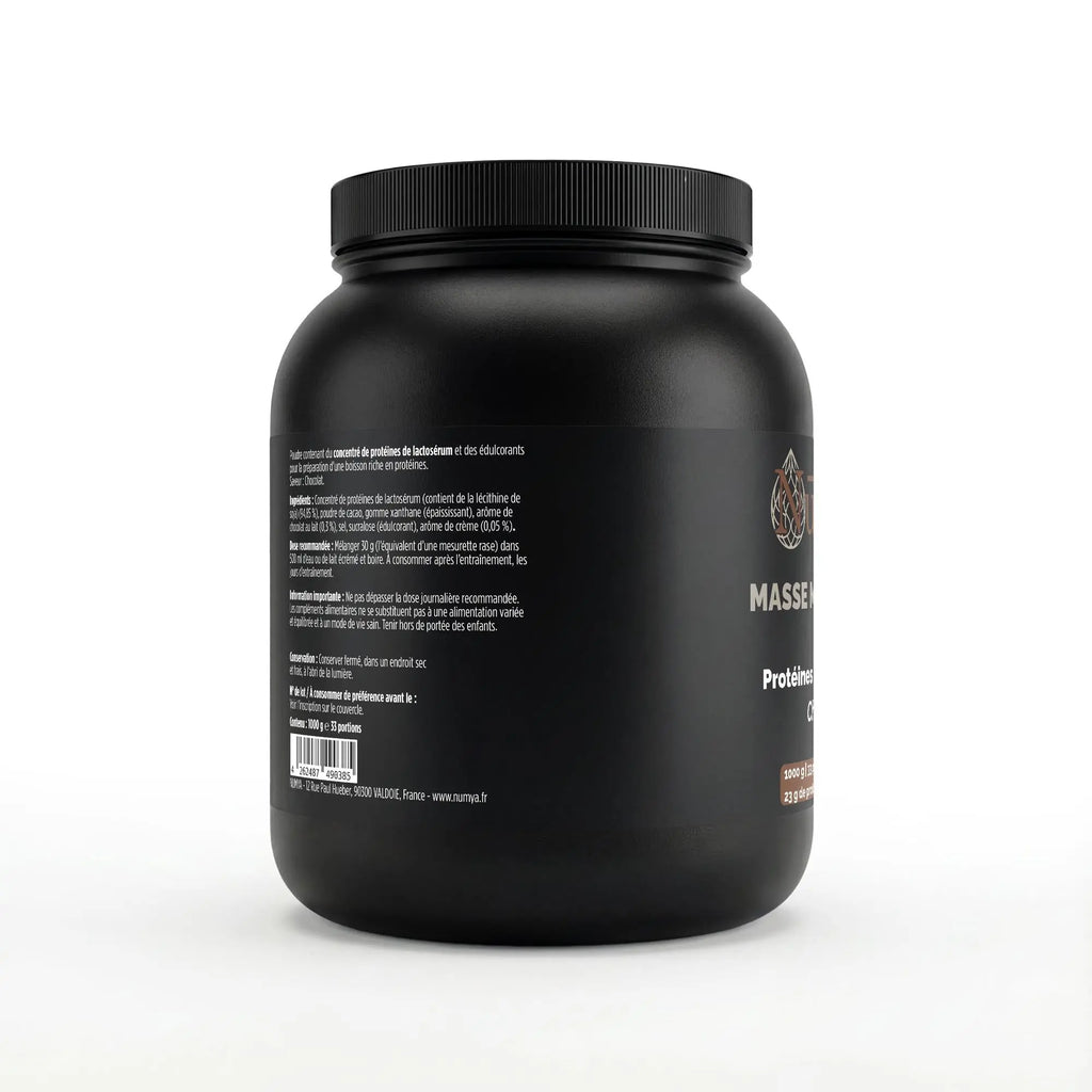 Protéines de lactosérum premium au chocolat - 1 000 g ChanceToBrand