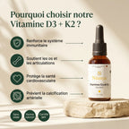 Vitamine D3 + K2 - 1700 Gouttes (1000 I.E.) - 50ml ChanceToBrand