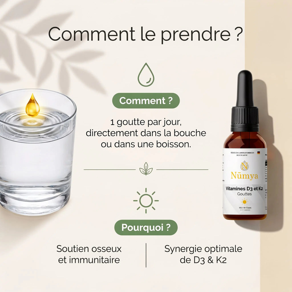 Vitamine D3 + K2 - 1700 Gouttes (1000 I.E.) - 50ml ChanceToBrand