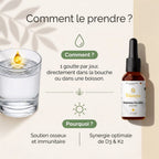 Vitamine D3 + K2 - 1700 Gouttes (1000 I.E.) - 50ml ChanceToBrand