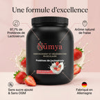 Protéines de lactosérum premium à la Fraise - 1 000g