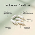 Bicarbonate de Soude Gastrorésistant - 120 gélules ChanceToBrand