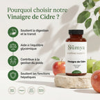 Extrait de Vinaigre de Cidre (600 mg/gélule) - 120 gélules vegan ChanceToBrand