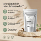 Poudre d'Ashwagandha - 500 g Doypack ChanceToBrand