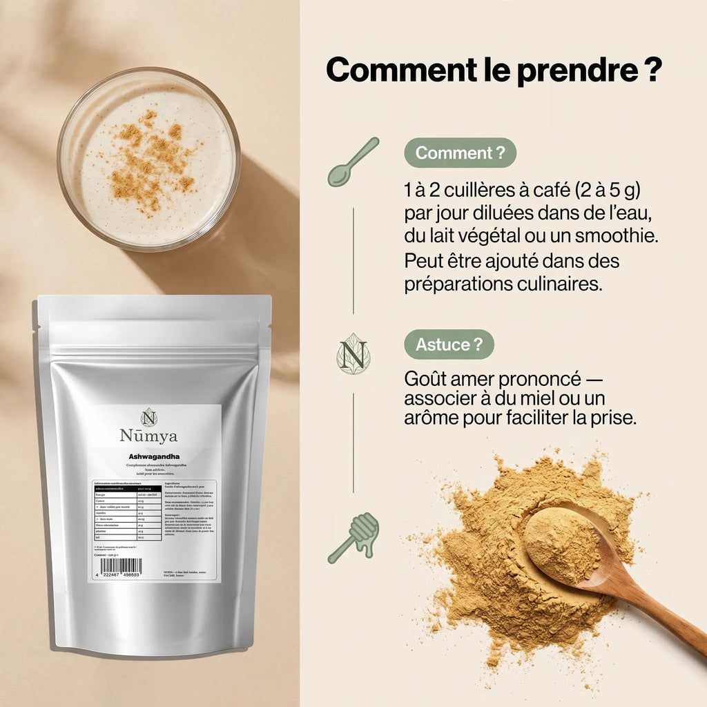 Poudre d'Ashwagandha - 500 g Doypack ChanceToBrand