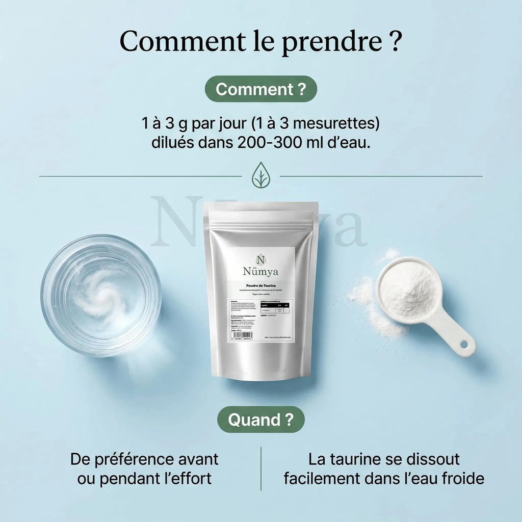 Poudre de Taurine - 500 g Doypack ChanceToBrand