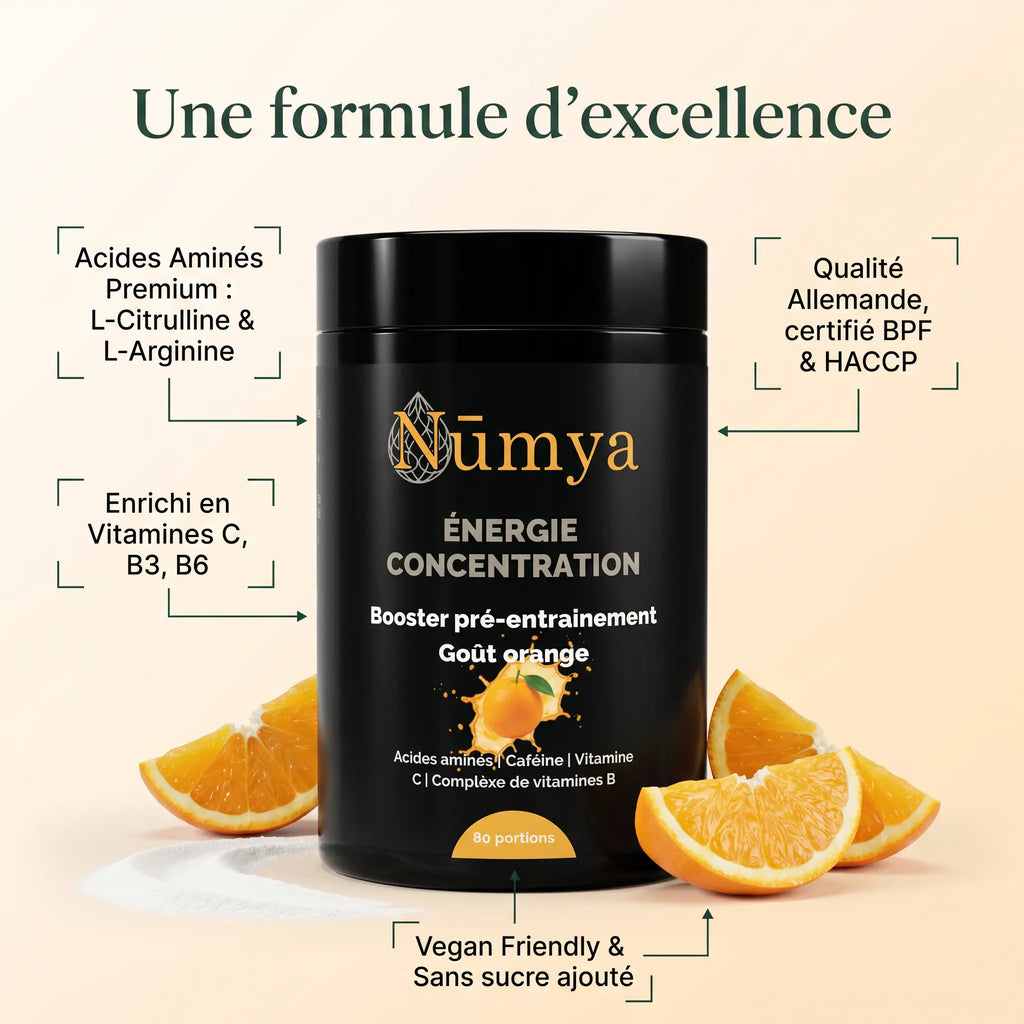 Booster Pré-Entraînement Orange - 520 g ChanceToBrand