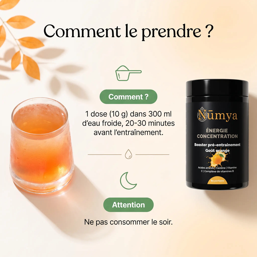 Booster Pré-Entraînement Orange - 520 g ChanceToBrand