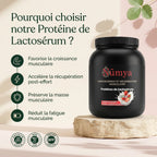 Protéines de lactosérum premium à la Fraise - 1 000g