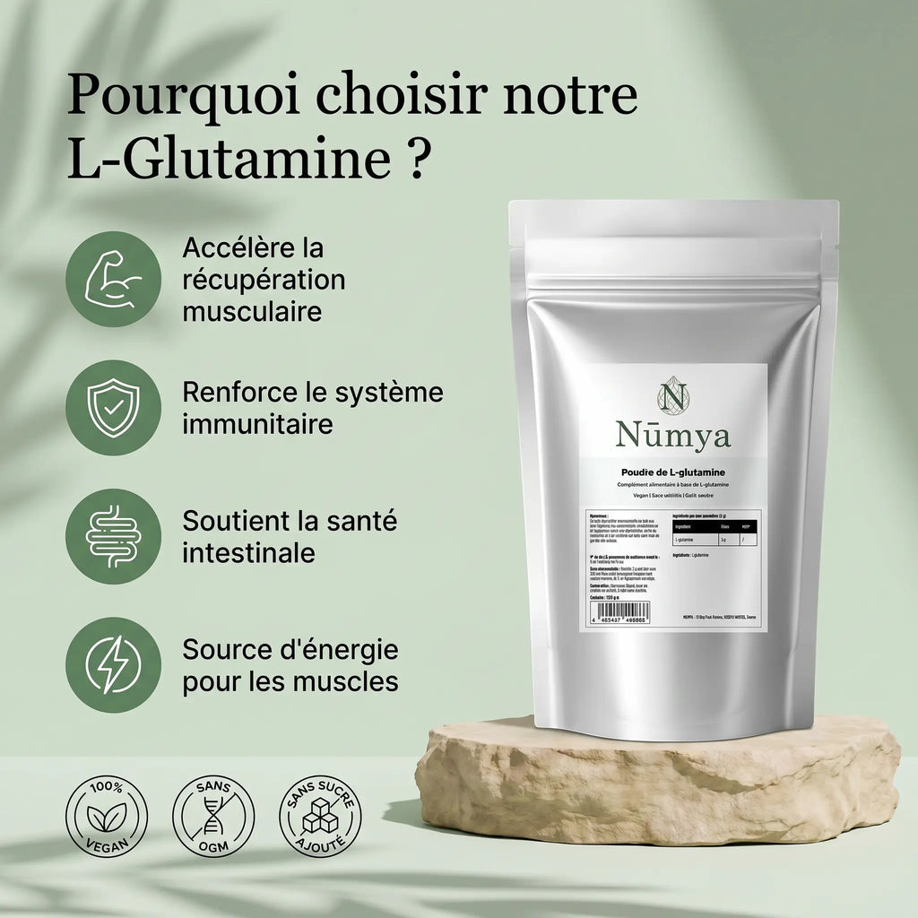 Poudre de L-Glutamine Doypack - 500 g ChanceToBrand