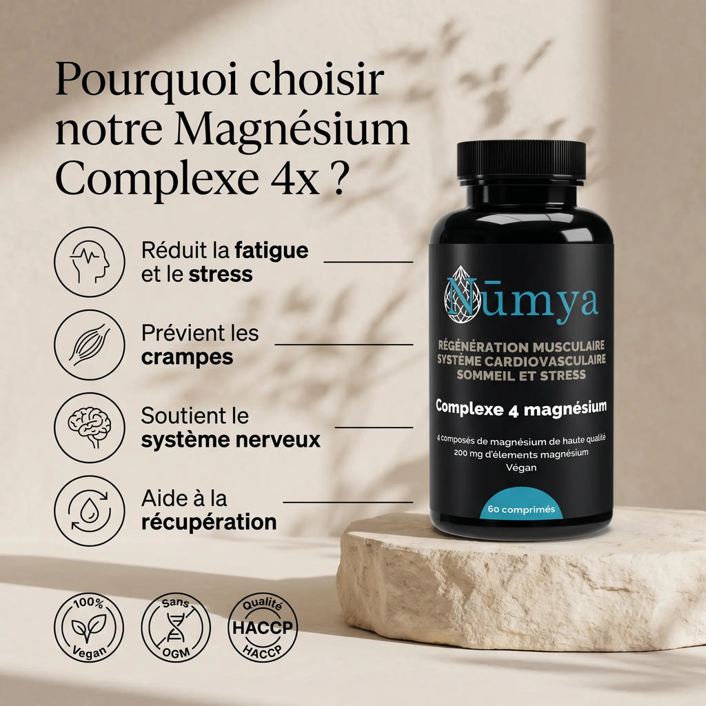 Magnésium Complexe 4x - 60 comprimés vegan ChanceToBrand