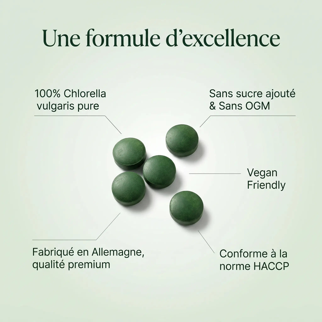Chlorelle - 1 000 comprimés ChanceToBrand