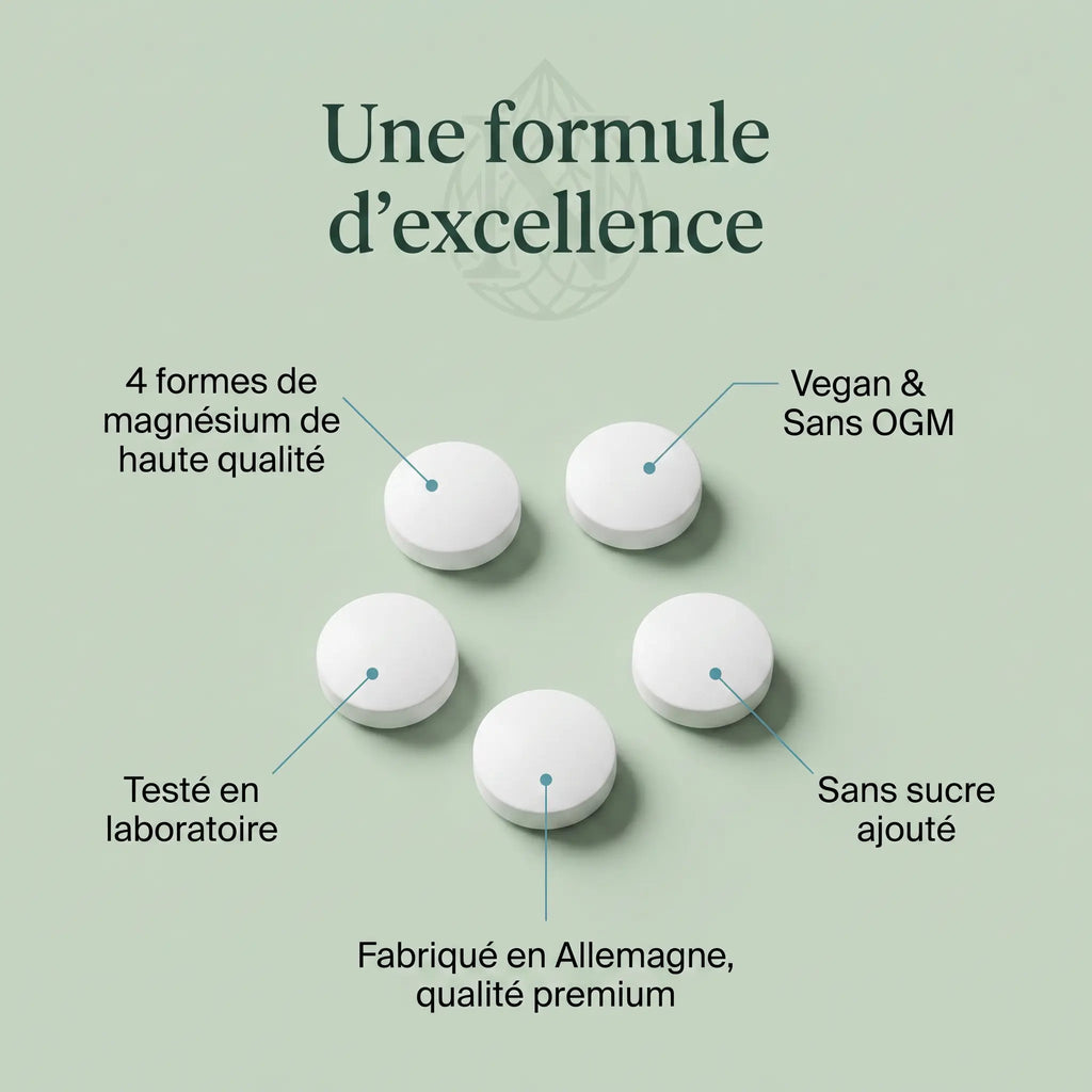 Magnésium Complexe 4x - 60 comprimés vegan ChanceToBrand