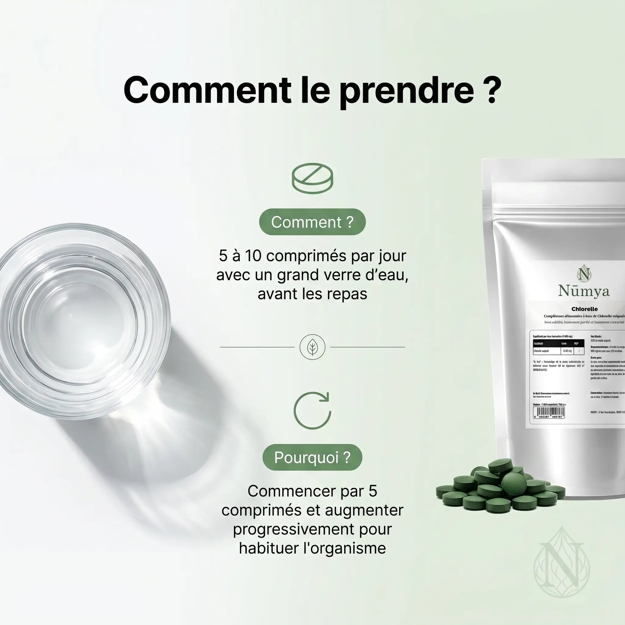 Chlorelle - 1 000 comprimés ChanceToBrand