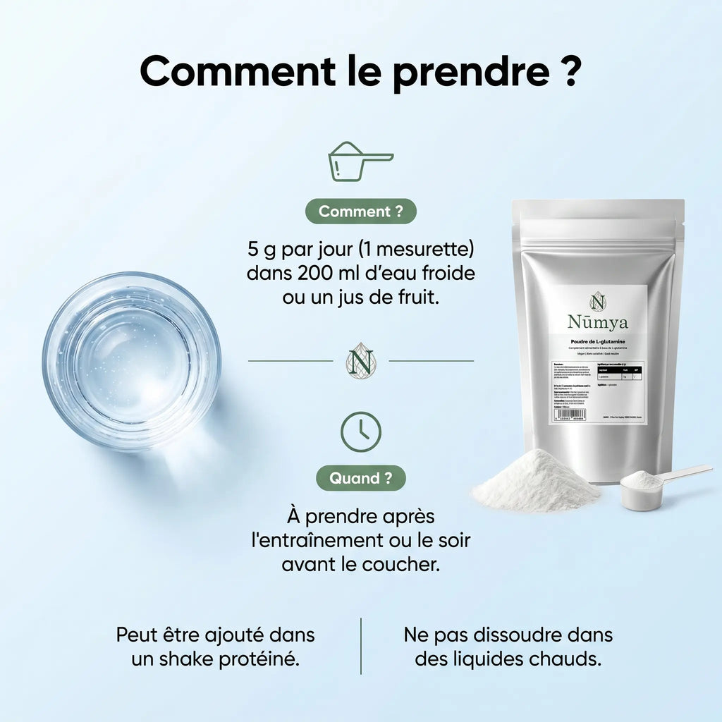 Poudre de L-Glutamine Doypack - 500 g ChanceToBrand