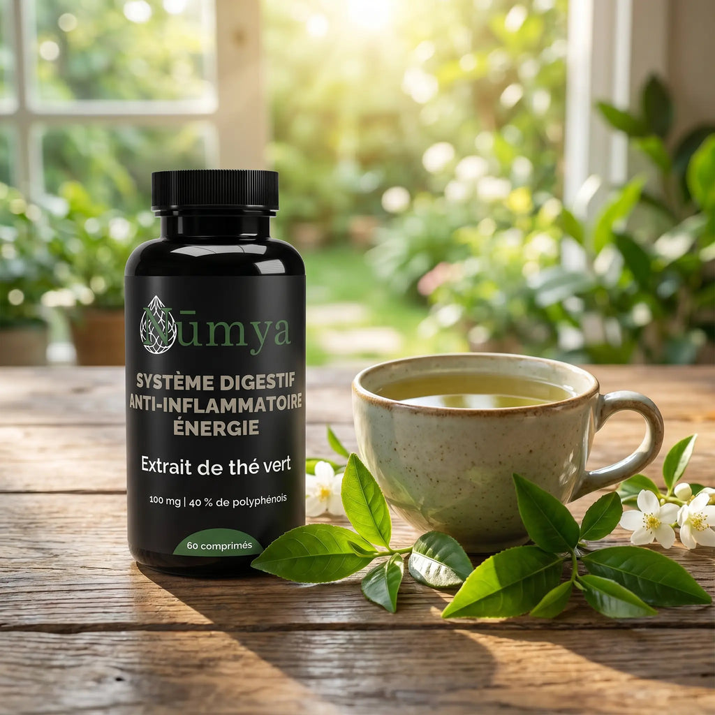 Extrait de Thé Vert 40% Polyphenôles - 60 gélules ChanceToBrand