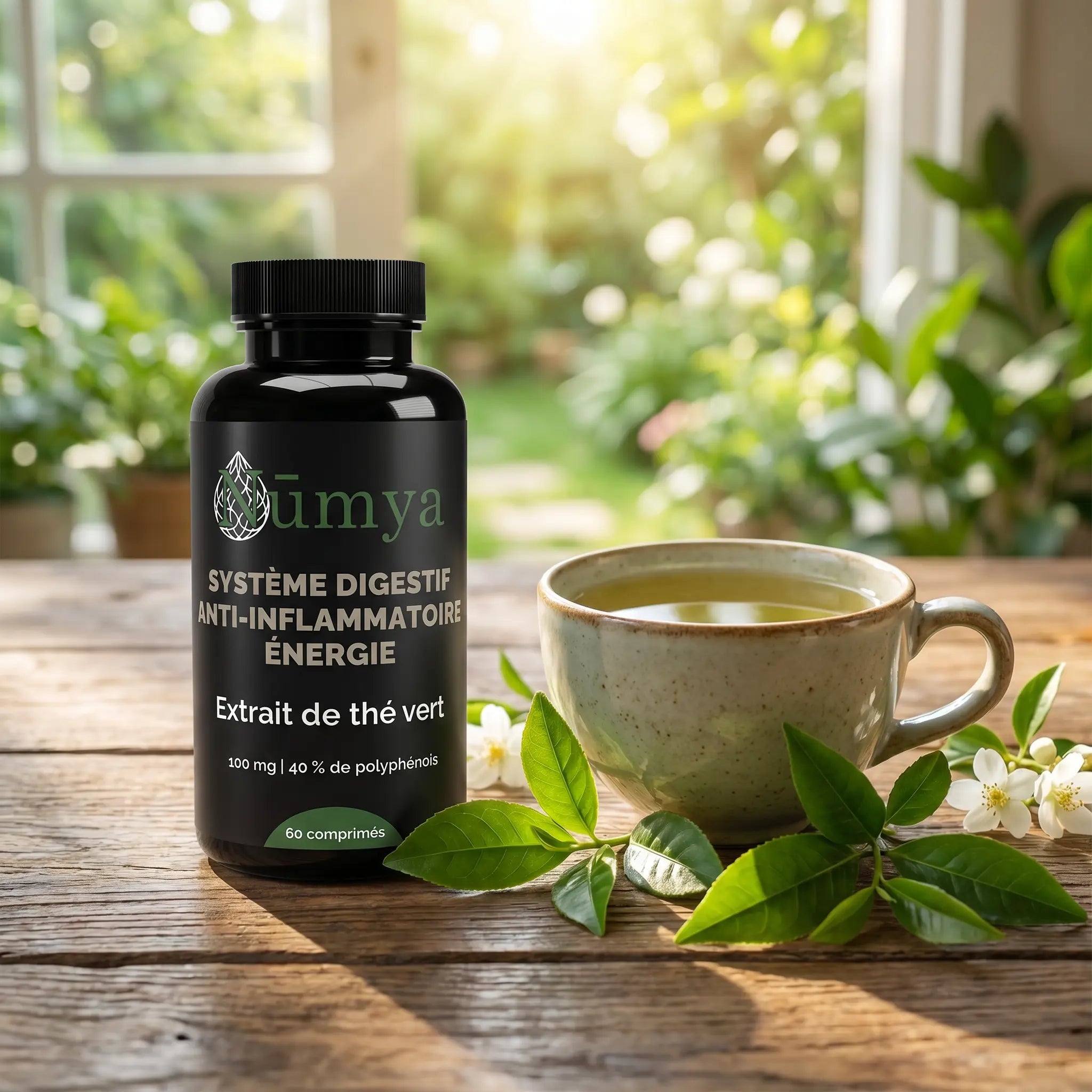 Extrait de Thé Vert 40% Polyphenôles - 60 gélules ChanceToBrand