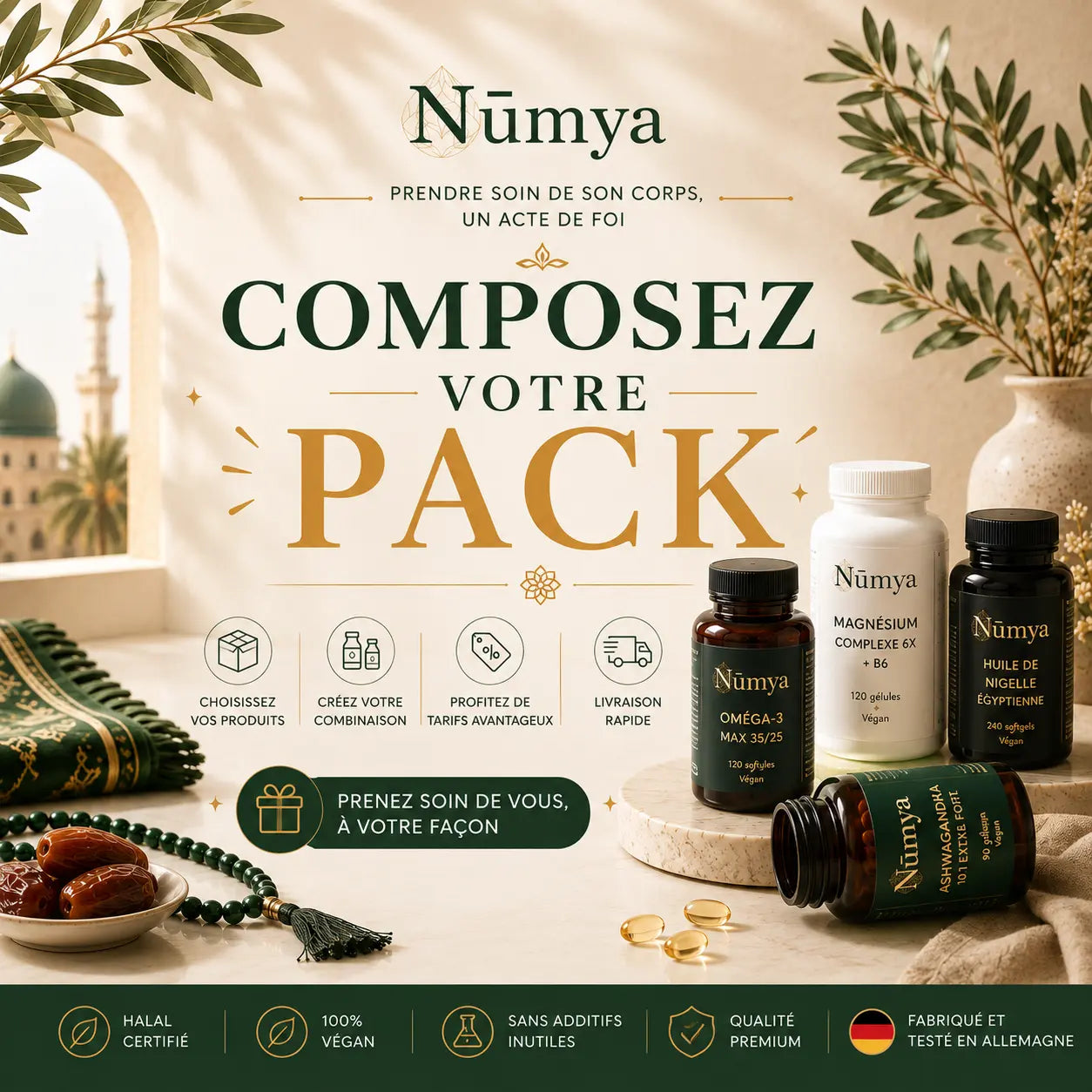 Offre spéciale en pack Nūmya